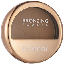 Пудра бронзуюча Flormar Bronzing Powder №6 Amber 11 г mini slide 1