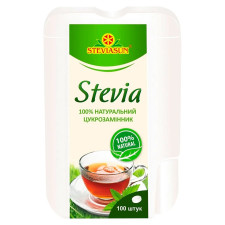 Сахарозаменитель Steviasun Stevia 100шт mini slide 1