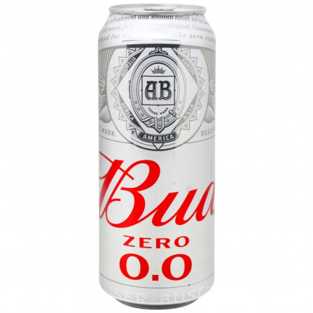 Пиво Bud безалкогольне світле 0,5л slide 1