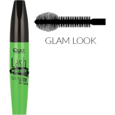 Туш для вій Quiz Lash Marker mascara extreme glam look Екстрадовжина й об'єм black 12 мл mini slide 1