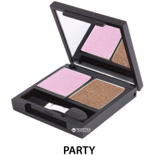 Тіні для повік Zuii Organic Duo Eyeshadow Palette 3.5 г Party (812144011725) mini slide 1