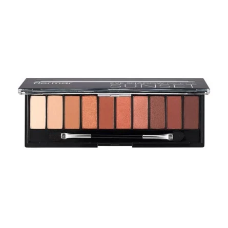 Палетка тіней для повік Flormar Eye Shadow Palette 03 Sunset 10 г