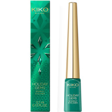 Рідка підводка для очей Kiko Milano 03-Twinkling Black з блискучим металевим фінішом 3.7 мл mini slide 1