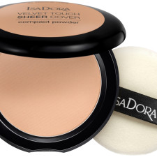 Пудра для лица Isadora Velvet Touch Sheer Cover Compact Powder 46 warm beige 10 г mini slide 1