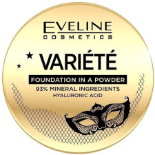 Минеральная компактная пудра для лица Eveline №10 Ivory Variete 8 г mini slide 1