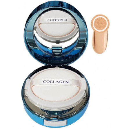 Зволожувальний кушон для обличчя Enough Collagen Aqua Air Cushion з колагеном №21 15 г