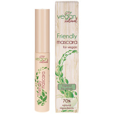 Туш для вій Vegan Natural Friendly mascara чорна 9 мл mini slide 1