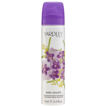 Дезодорант-спрей для жінок Yardley April Violets 75 мл