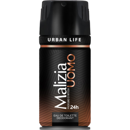 Дезодорант для мужчин Malizia Urban Life 24 h 150 мл