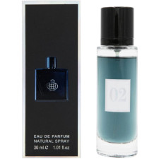 Парфумована вода для чоловіків Fragrance World №2 Canale De Blue аналог Bleu De Chanel. 30 мл mini slide 1