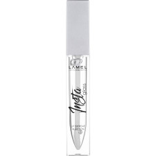 Блиск для губ рідке скло Lamel Lip Liquid Glass 401 прозорий 4 мл mini slide 1