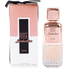 Парфумована вода для жінок Fragrance World Rose Seduction Femme 100 мл mini slide 1