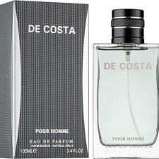 Парфумована вода для чоловіків Fragrance World De Costa аналог Lacoste L.12.12 Blanc Men 100 мл mini slide 1