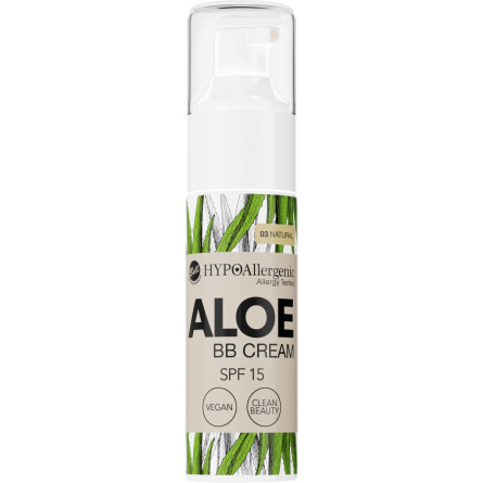 ВВ крем Bell Aloe SPF15 03 Hypo Allergenic 20 г