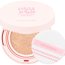 Матувальний кушон для макіяжу обличчя Holika Holika HoliPop Blur Lasting Cushion 01 Vanilla Blur 13 мл mini slide 1