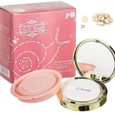 Омолаживающая пудра Enough EGF Snail Two Way Cake SPF43 PA++ №21 со сменным блоком 20 г + 20 г mini slide 1