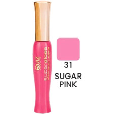 Блиск для губ Quiz Supergloss lipgloss зі суперсяйвом 31 Sugar Pink 15 мл mini slide 1