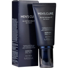 ВВ-крем чоловічий натуральний Missha Mens Cure Fit SPF50+/PA++++ Natural Beige 40 мл mini slide 1