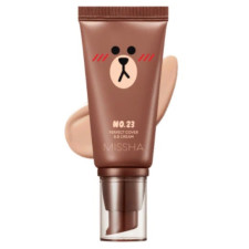 BB-крем для обличчя Missha Line Friends 2018 Perfect Cover BB Cream No.23 Natural Beige 50 мл mini slide 1