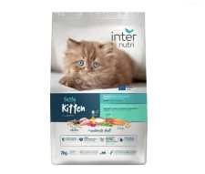 Сухой корм для котят и беременных кошек Internutri Tasty Kitten с курицей 2 кг mini slide 1