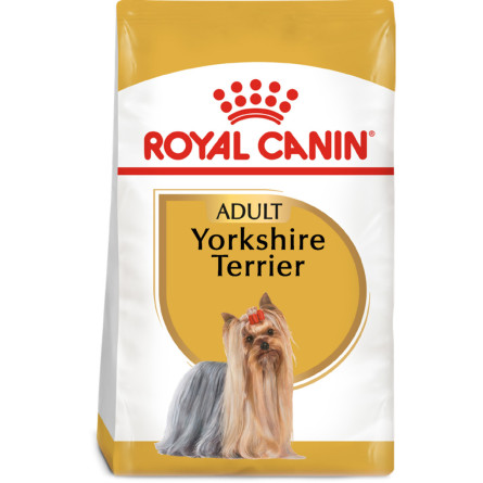 Сухий повнораціонний корм для дорослих собак породи йоркширський тер'єр Royal Canin Yorkshire Terrier Adult у віці 10 місяців і старше 500 г (3051005) slide 1