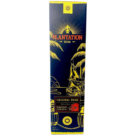 Ром Cognac Ferrand Plantation Original Dark (gift box) 0.7 л 40% slide 1