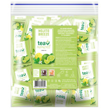 Чай зеленый Tea Moments Mojito Breeze со вкусом Мохито 50 пакетиків mini slide 1