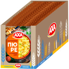 Упаковка пюре АХА Картофельное со вкусом сыра 35 г х 22 шт mini slide 1