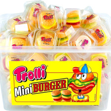 Цукерки жувальні Trolli Бургери 600 г mini slide 1