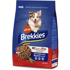 Сухий корм для собак всіх порід Brekkies Dog Beef з яловичиною 3 кг mini slide 1