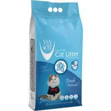 Наповнювач для котячого туалету Van Cat Super Premium Quality Fresh Бентонітовий грудкувальний 5 кг (6 л) (8699245857351/8699245856323) mini slide 1