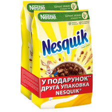 Набір готових сухих сніданків Nestle Nesquik 225 г х 2 шт mini slide 1