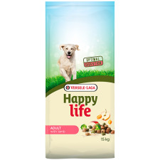 Сухий корм для дорослих собак Happy Life Дорослий зі смаком ягняти 3 кг mini slide 1