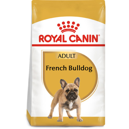 Сухий повнораційний корм для дорослих собак породи Французький бульдог Royal Canin French Bulldog Adult віком від 12 місяців 3 кг (3991030) slide 1