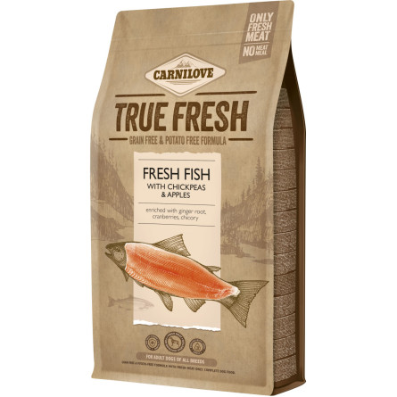 Сухий корм для собак Carnilove True Fresh FISH for Adult dogs з рибою 1.4 кг slide 1