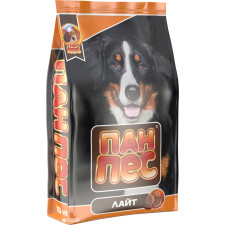 Сухий корм для собак усіх порід Пан Пес Лайт зі смаком курки 10 кг mini slide 1