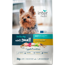 Сухий корм для собак малих порід Internutri Tasty Adult Small з Куркою 3 кг mini slide 1
