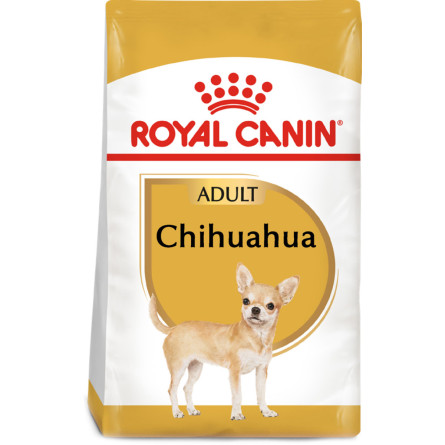 Сухий повнораційний корм для дорослих собак породи чихуахуа Royal Canin Chihuahua Adult віком від 8 місяців і старше 1.5 кг (2210015)