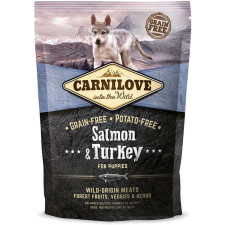 Сухий корм для цуценят Carnilove SalmonTurkey Puppy 1.5 кг mini slide 1