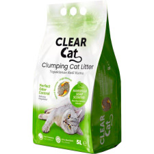 Наполнитель для кошачьего туалета ClearCat бентонитовый Марсельское мыло 5 л mini slide 1