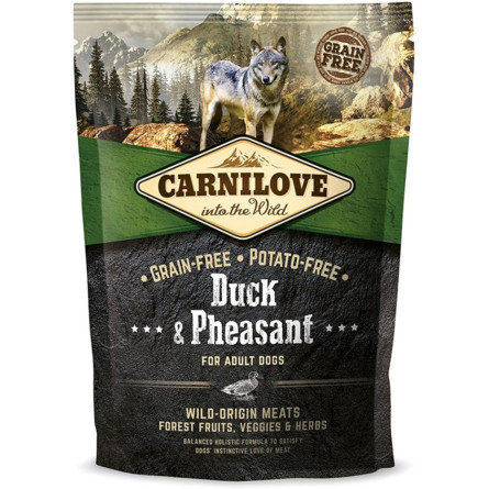 Сухий корм для дорослих собак Carnilove Duck&Pheasant 1.5 кг