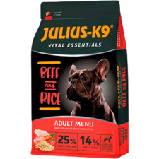 Сухой корм для собак Julius-K9 High Premium Adult Vital Essentials говядина с рисом 12 кг mini slide 1