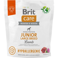 Корм для молодих собак великих порід Brit Care Dog Hypoallergenic Junior Large Breed гіпоалергенний з ягням 1 кг mini slide 1