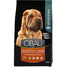 Сухий корм для собак Farmina Cibau Sensitive Adult Medium & Maxi з чутливим травленням з ягнятком 2.5 кг mini slide 1
