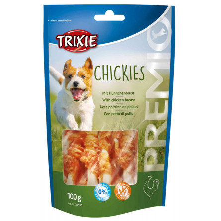 Ласощі для собак Trixie 31591 Premio Chickies з кальцієм 100 г