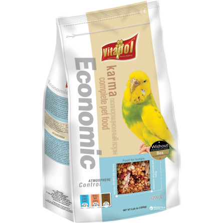 Повседневный корм для волнистых попугаев Vitapol Economic1.2 кг