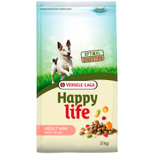 Сухий корм для дорослих собак Happy Life Міні зі смаком ягняти 3 кг mini slide 1