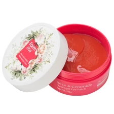 Гідрогелеві патчі для очей FarmStay Rose & Ceramide Eye Patch з керамідами та трояндою 60 шт. 90 г mini slide 1