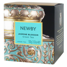 Чай Newby Jasmine Blossom зеленый байховый 100г mini slide 1