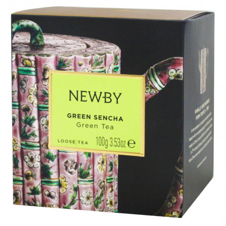 Чай Newby Green Sencha зелений байховий 100г slide 1